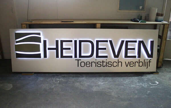 profiel3, doosletters, led letters, doosletter indirect verlicht