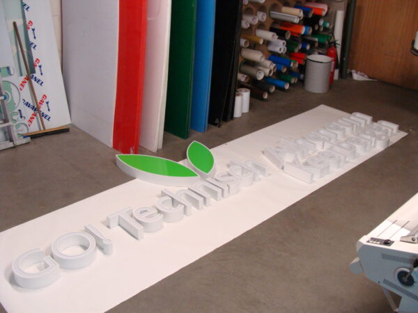 LEDletters, verlichte letters, doosletters, verlichte doosletters