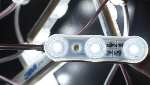 letterbenders led module verlicht