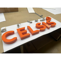 Lichtreclame,Doosletters, boxletters, LED letters, DeLuxe letters,